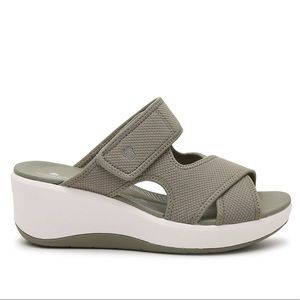 Clark’s Cloudsteppers Comfort Sport Wedge Sandal